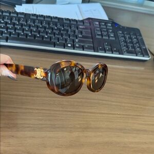 Celine Oval Triomphe Sunglasses